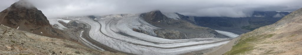 Gletscher von der Diavolezza